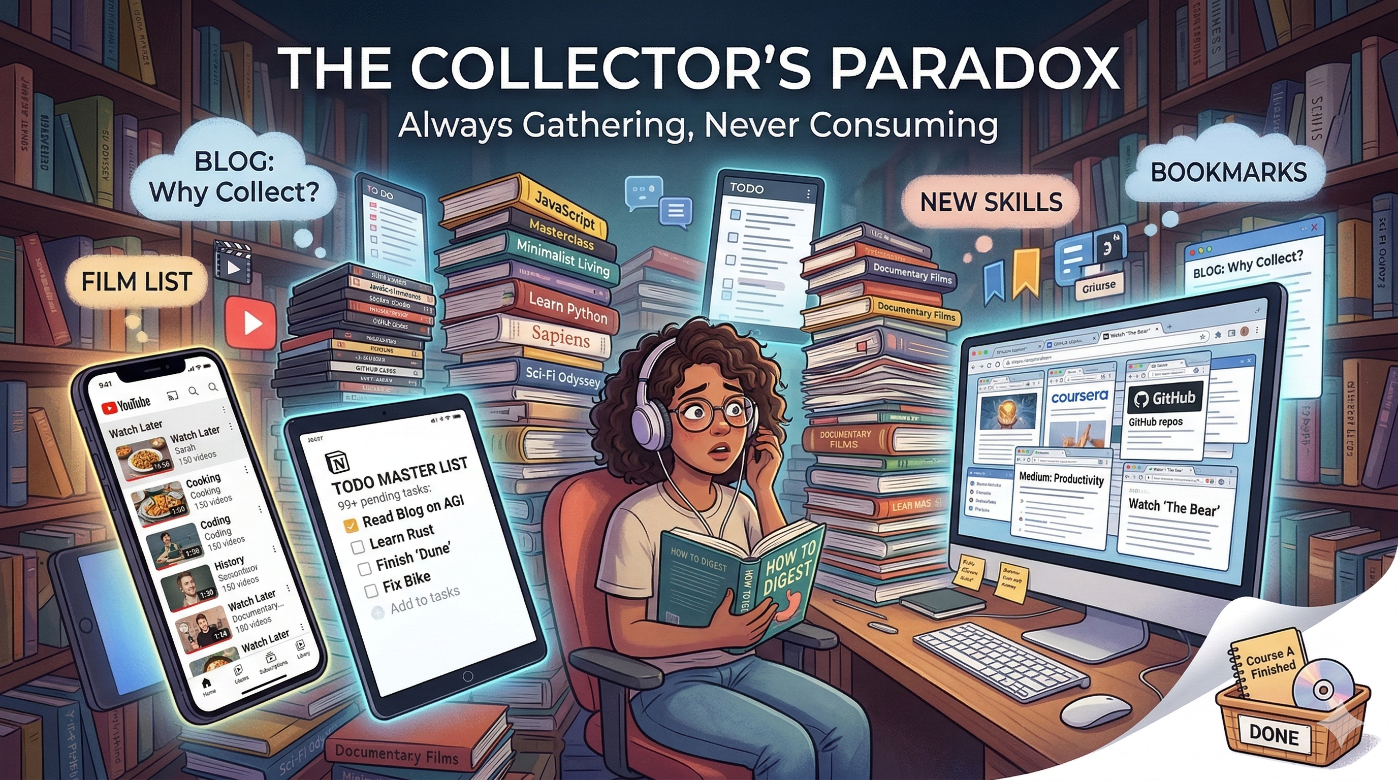 我意识到我有收集癖并开始克服它