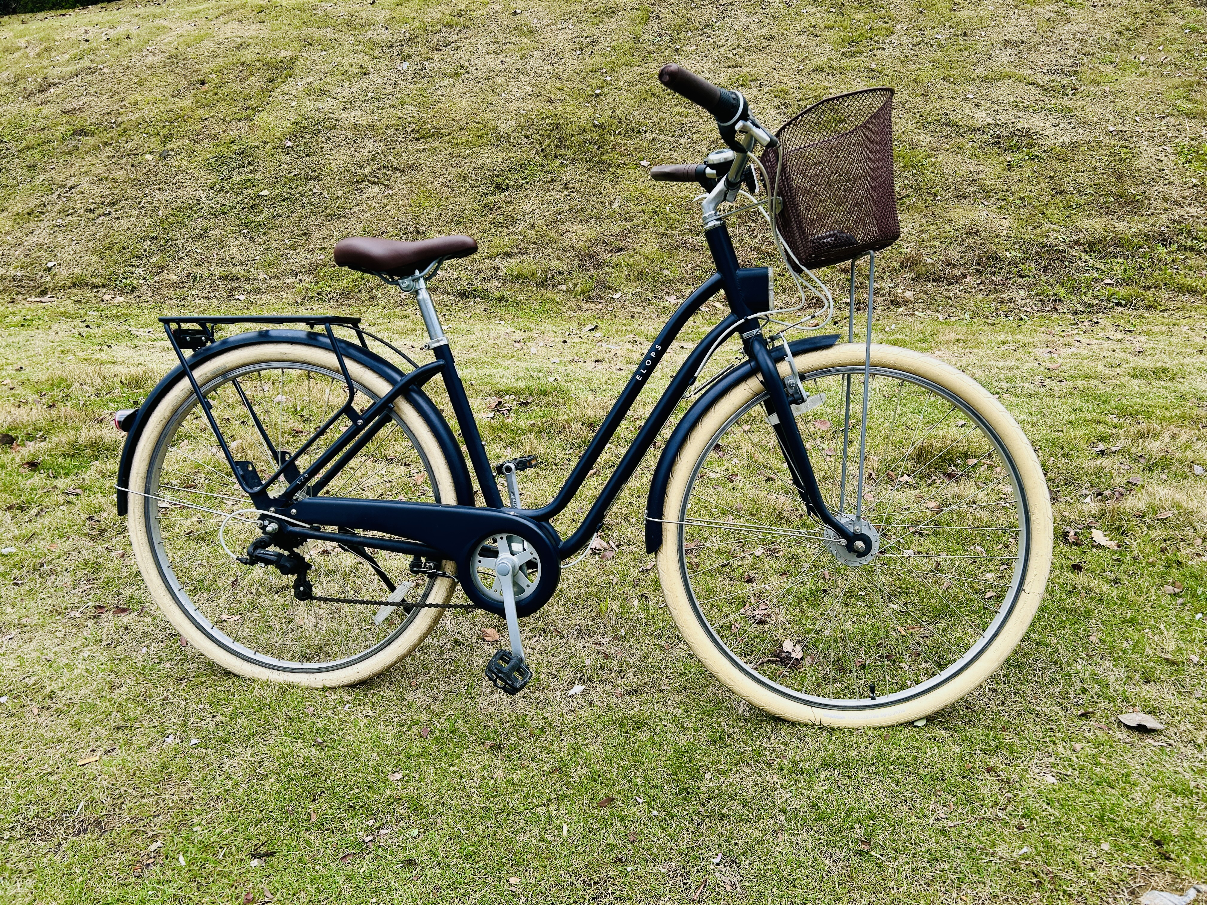 我买了一辆自行车做上下班代步