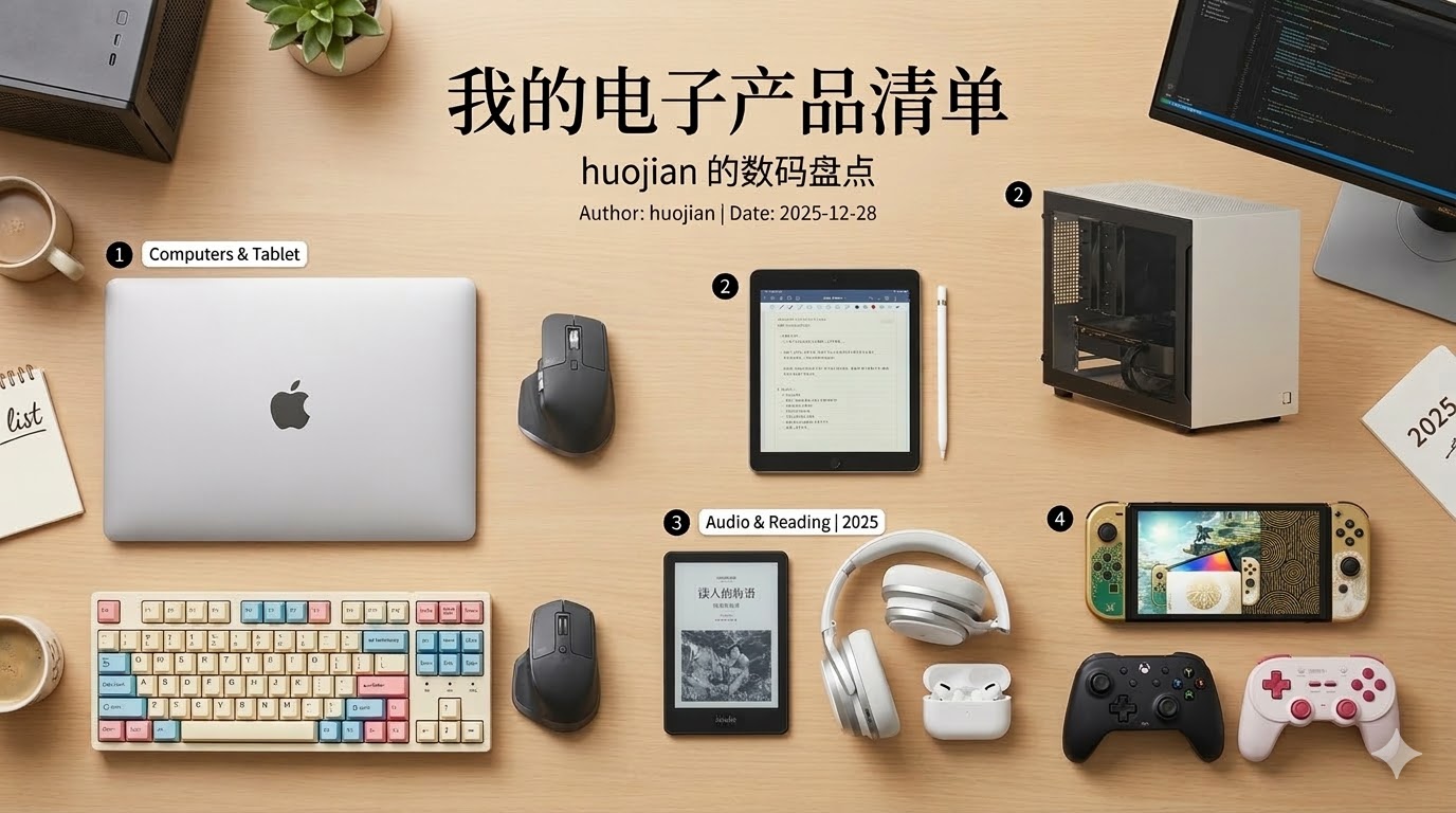 我的电子产品清单